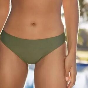 Aerie - XXL Olive Green Bikini Bottom Full Coverage Hipster Brief